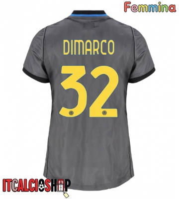 Inter Milan Federico Dimarco #32 Terza Maglia Femmina 2026-27 Manica Corta Inter Milan Federico Dimarco #32 Terza Maglia Femmina 2026-27 Manica Corta